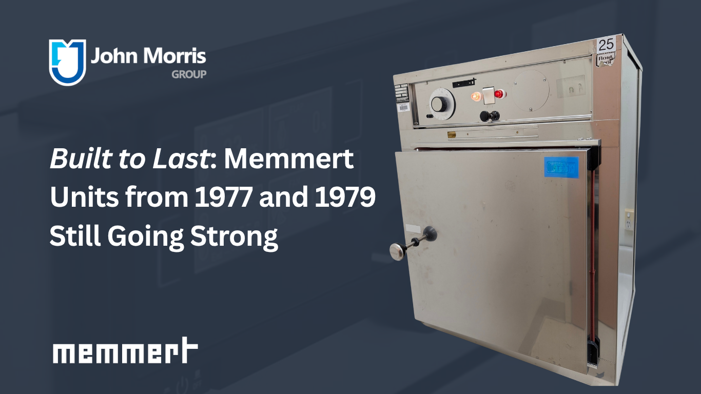 Memmert Units from 1977 and 1979 Still Going Strong